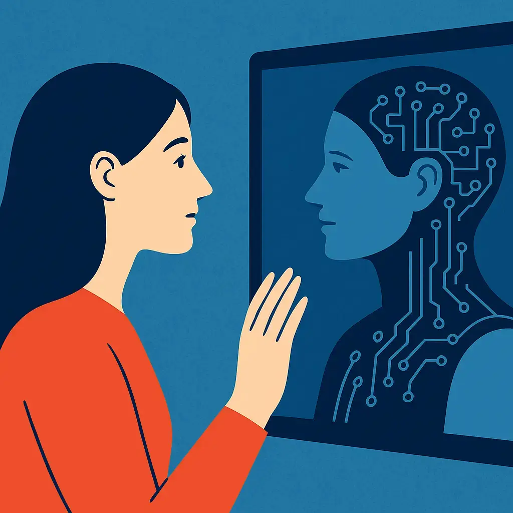 la IA como espejo y proyección